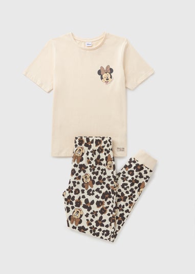 Disney Minnie Mouse Leopard Pyjama Set
