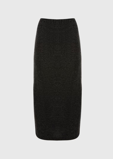 Charcoal Co Ord Midi Skirt