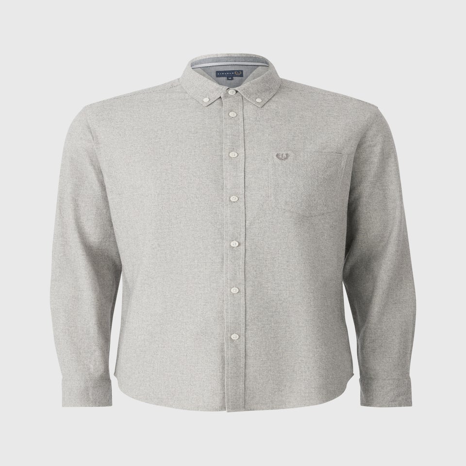 Lincoln Grey Grindle Plain Shirt