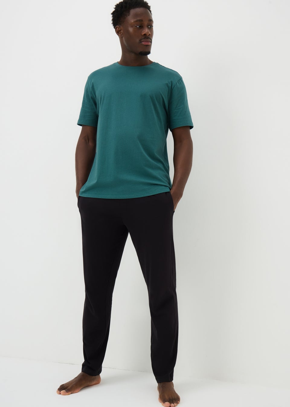 Teal Basic Long Winter Set