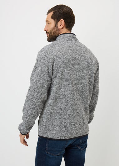 Lincoln Grey Quarter Zip Tech Gilet
