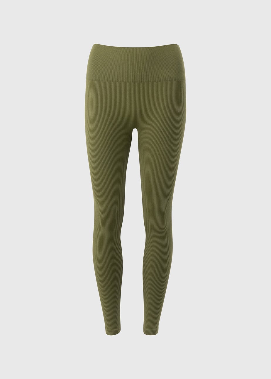 Khaki Seamless Leggings
