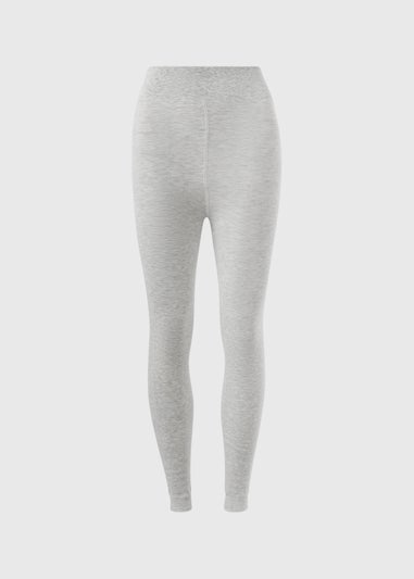Grey Faux Fur Lined Leggings