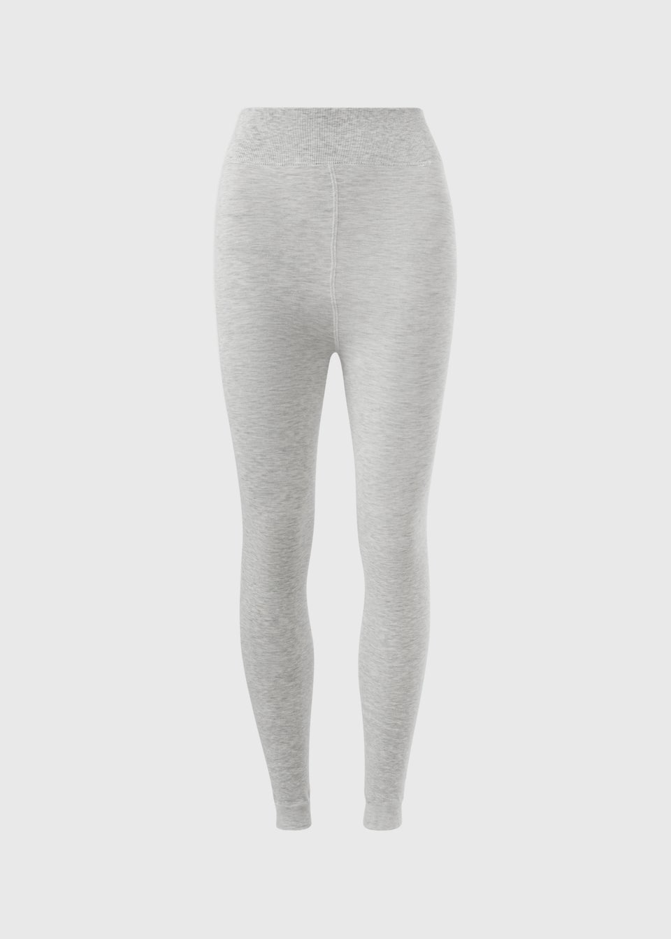 Grey Faux Fur Lined Leggings