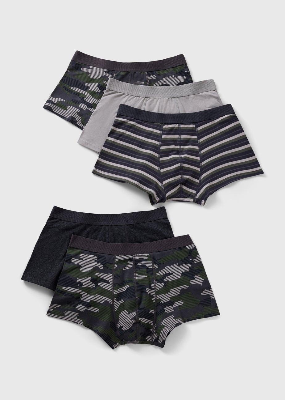 5 Pack Khaki Hipsters