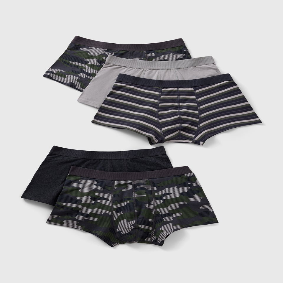 5 Pack Khaki Hipsters