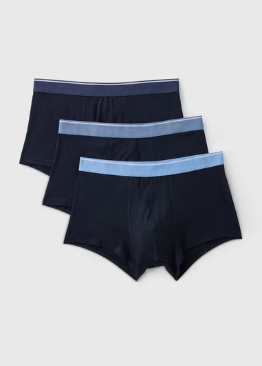 3 Pack Navy Modal Hipsters