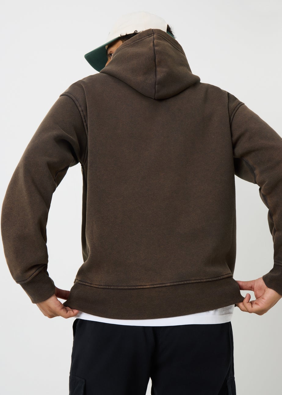 Brown Editions Oversized Acid Hoodie
