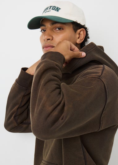 Brown Editions Oversized Acid Hoodie