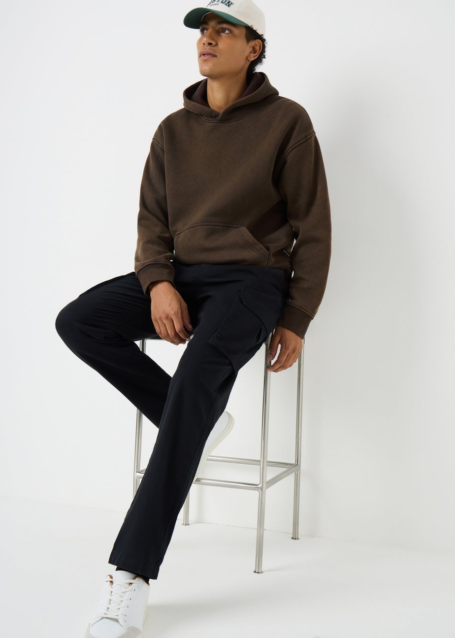 Brown Editions Oversized Acid Hoodie