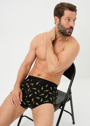 3 Pack Red Chilli Print Hipsters