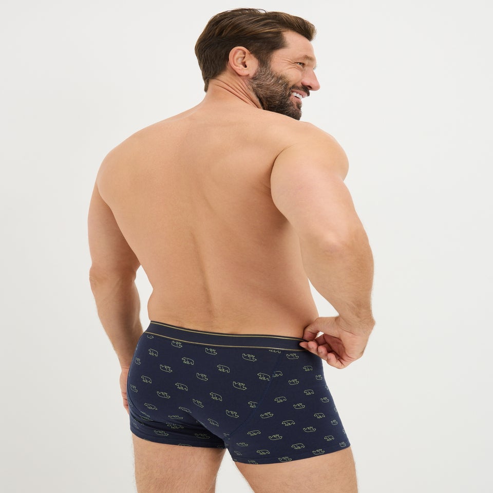 3 Pack Green Penguin Boxers