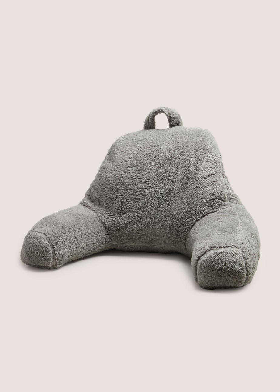 Grey Teddy Cuddle Cushion