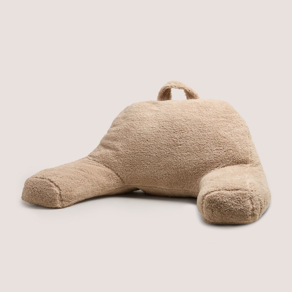 Natural Teddy Cuddle Cushion