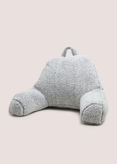 Blue Marl Teddy Cuddle Cushion