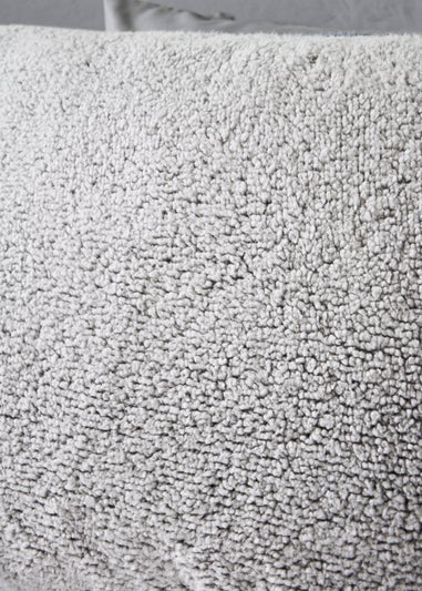 Blue Grey Marl Fleece Duvet Set