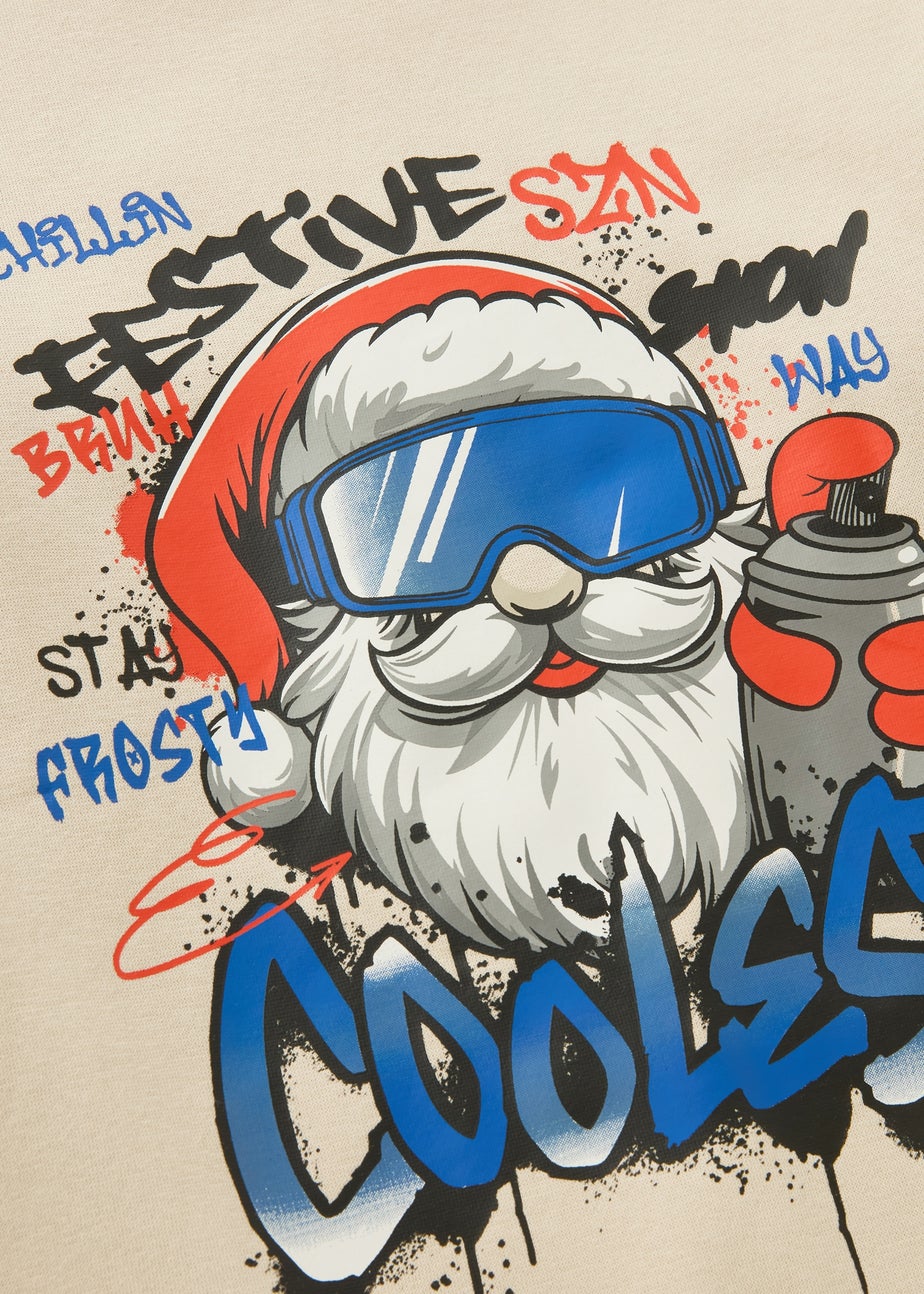 Boys Stone Coolest Santa Sweatshirt (7-15yrs)