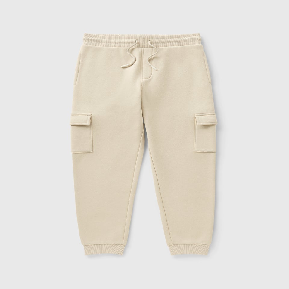 Boys Stone Cargo Jogging Bottoms (7-15yrs)