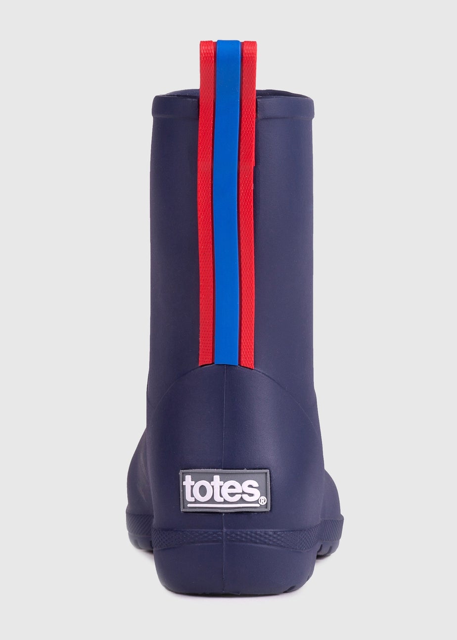 Totes Cirrus Navy Childrens Charley Rain Boot
