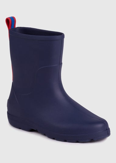 Totes Cirrus Navy Childrens Charley Rain Boot