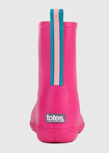 Totes Cirrus Pink Childrens Charley Rain Boot