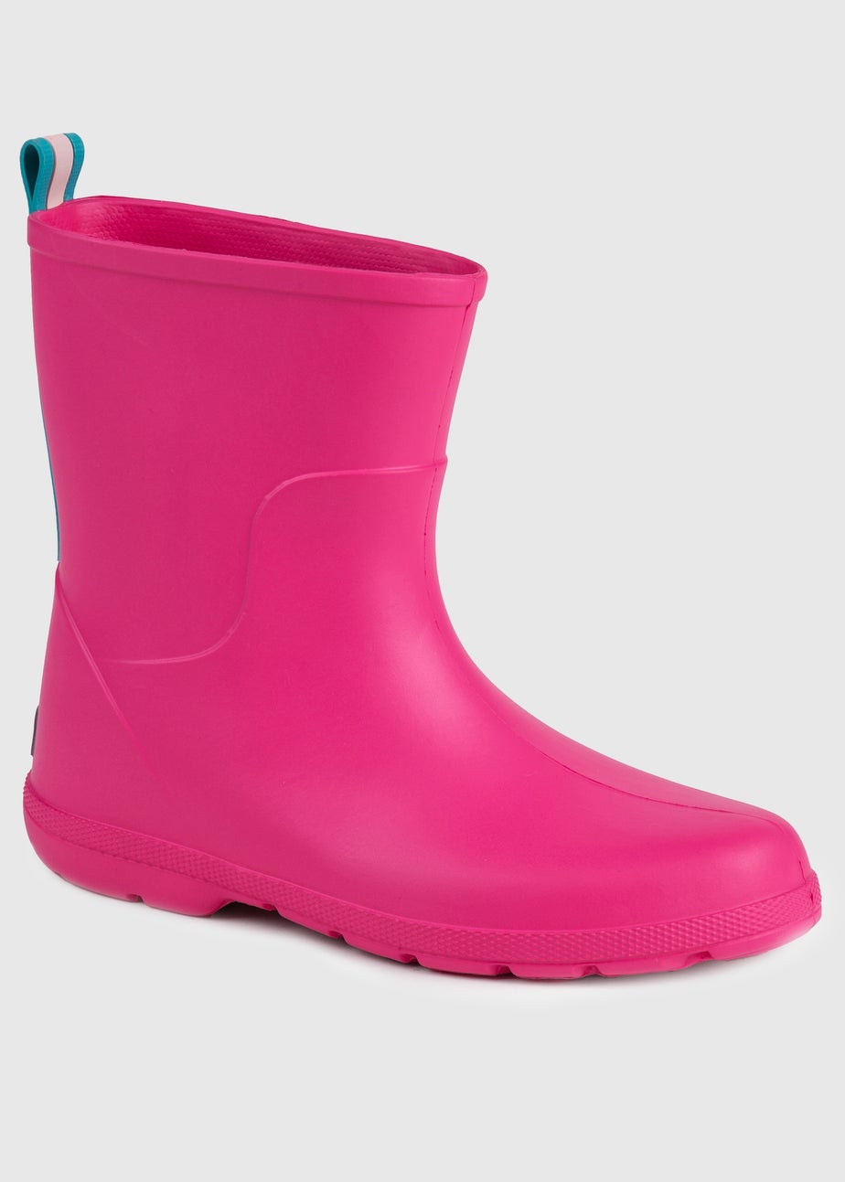 Totes Cirrus Pink Childrens Charley Rain Boot