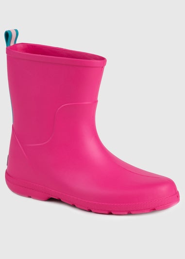 Totes Cirrus Pink Childrens Charley Rain Boot