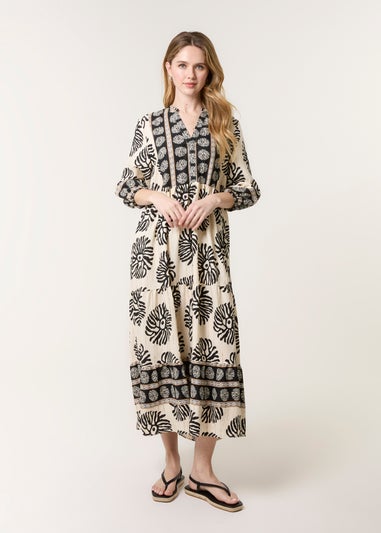 Blue Vanilla Black Oversized Smock Dress