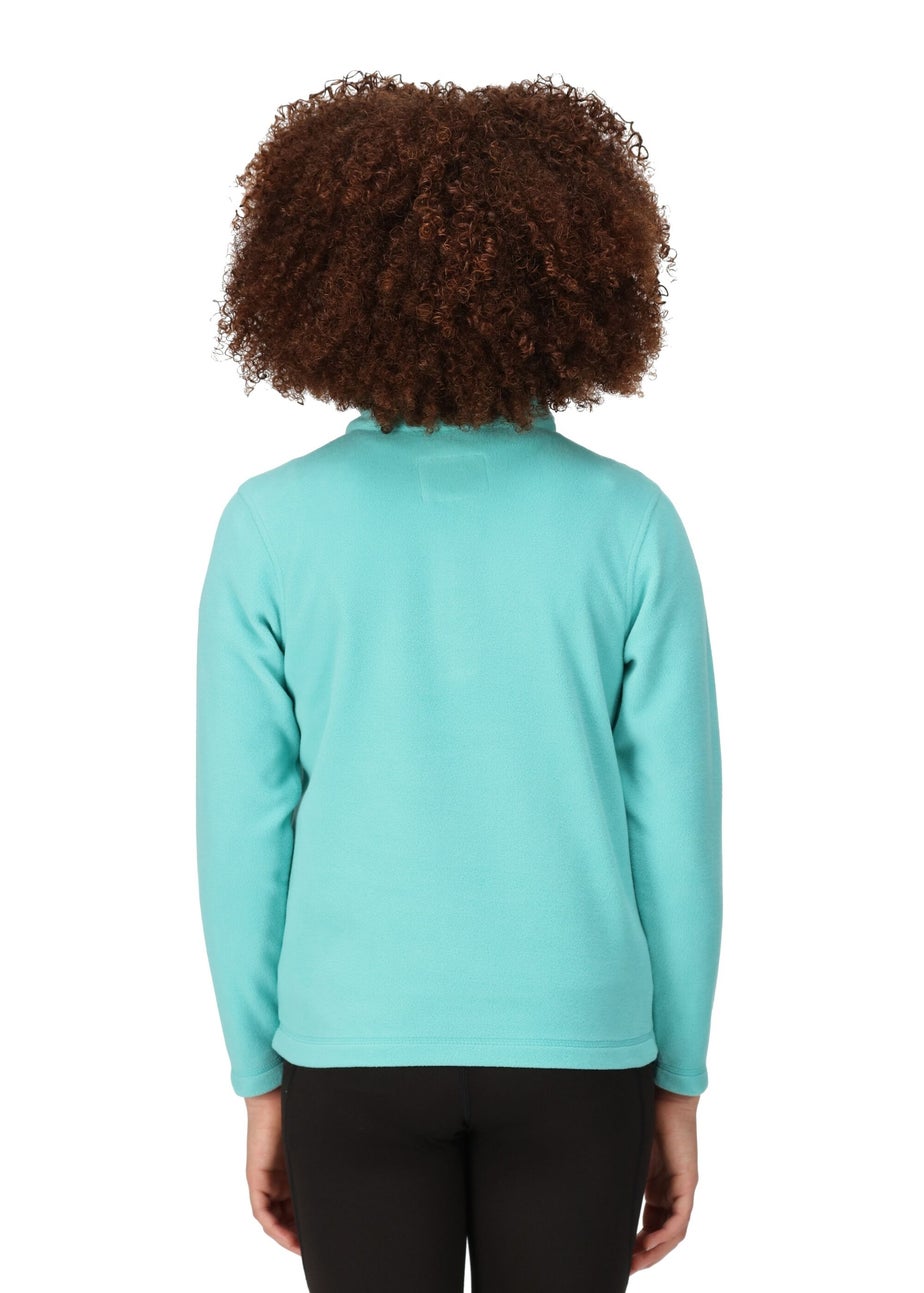 Regatta Turquoise Kids Hot Shot II Anti-Pill Symmetry Fleece (3- 16 Yrs)