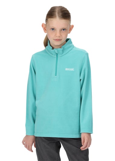 Regatta Turquoise Kids Hot Shot II Anti-Pill Symmetry Fleece (3- 16 Yrs)