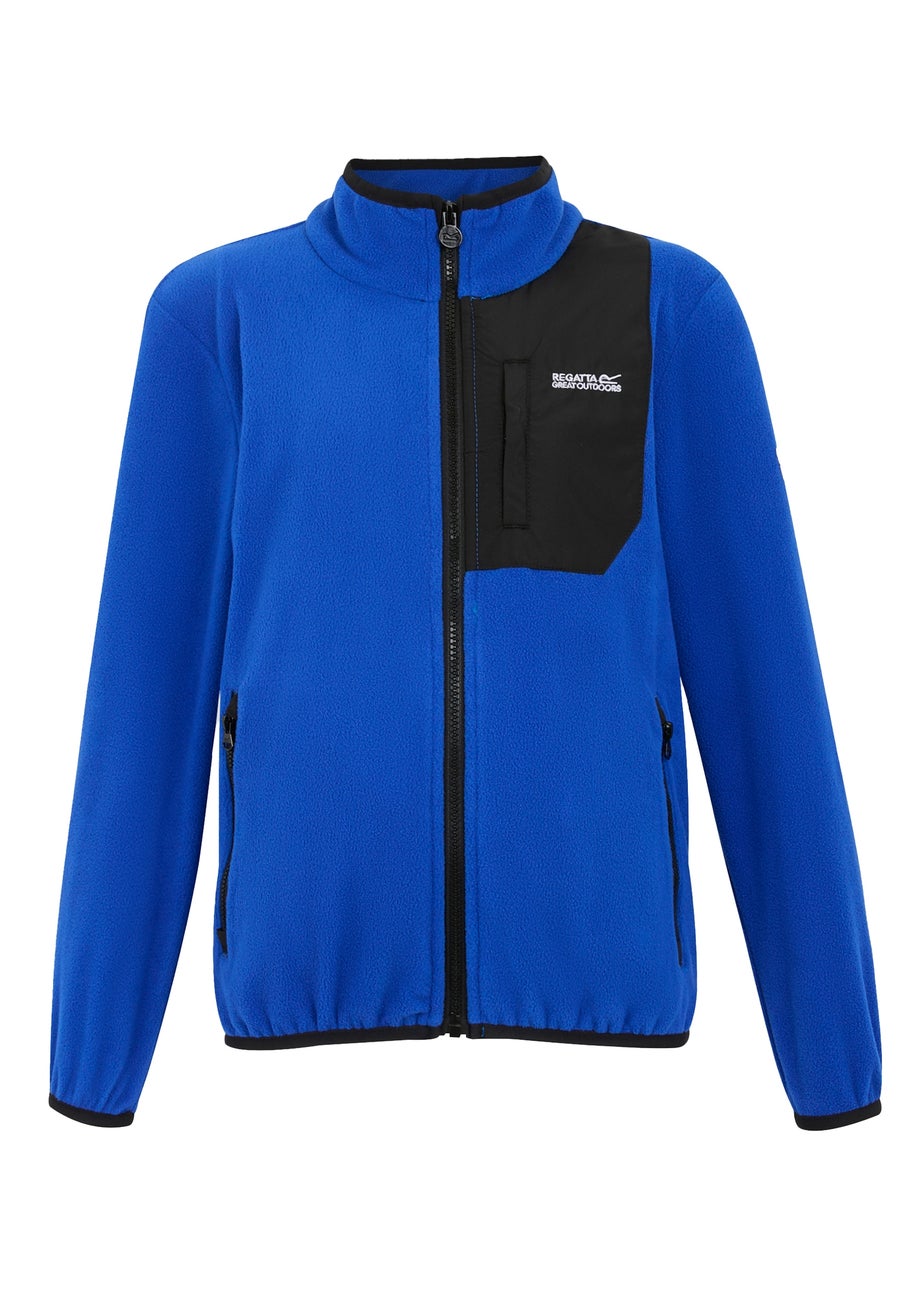 Regatta Olympian Blue Kids' Frankie Anti-Pill Symmetry Fleece (3- 16 Yrs)