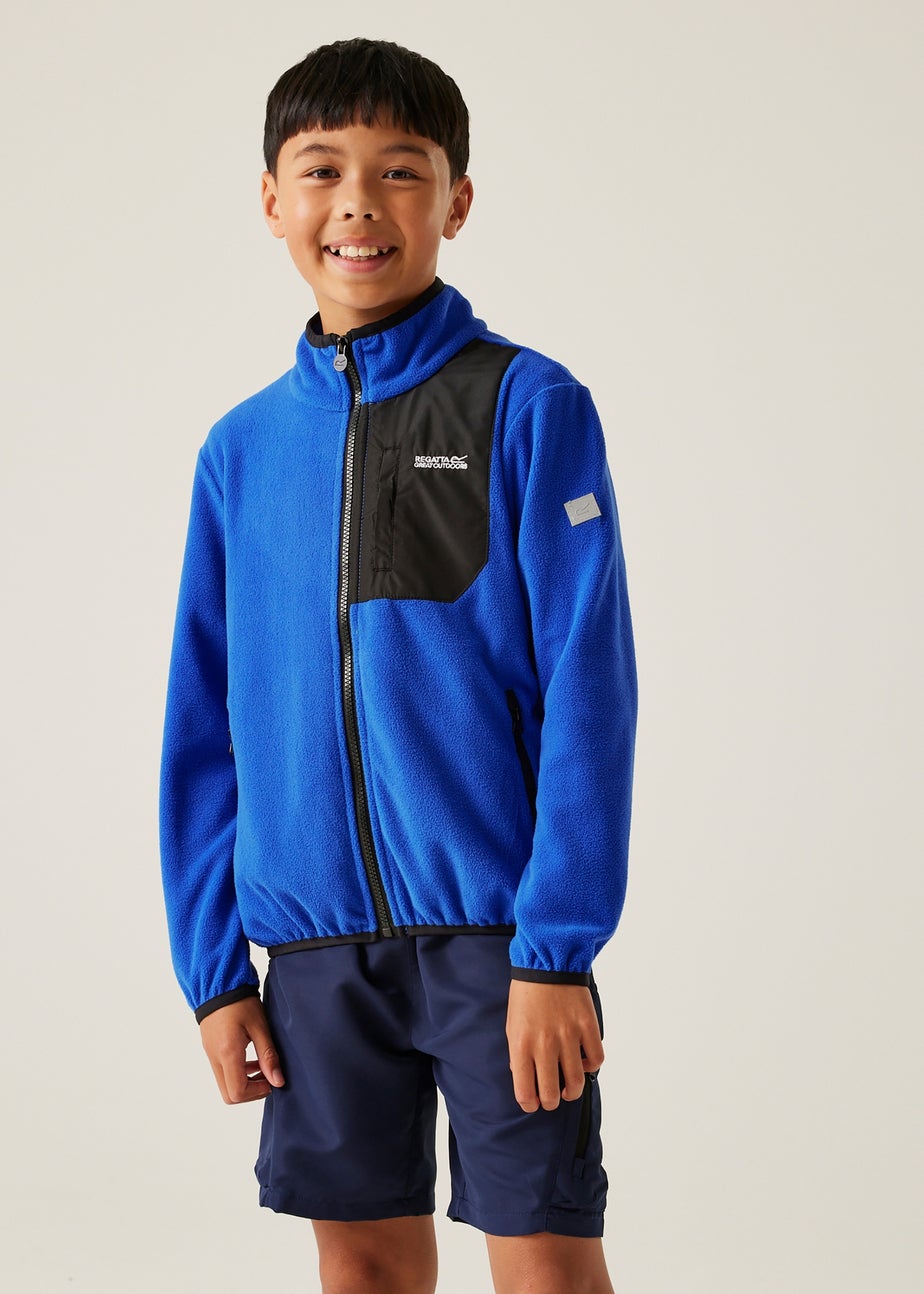 Regatta Olympian Blue Kids' Frankie Anti-Pill Symmetry Fleece (3- 16 Yrs)