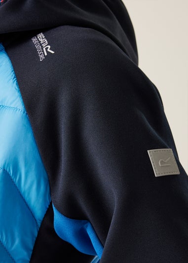 Regatta Cobalt Tangerine Kids Kielder IX Water Repellent Extol Stretch Jacket (3- 16 yrs)