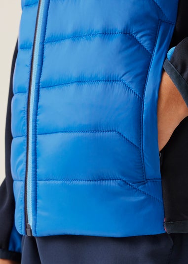 Regatta Cobalt Tangerine Kids Kielder IX Water Repellent Extol Stretch Jacket (3- 16 yrs)