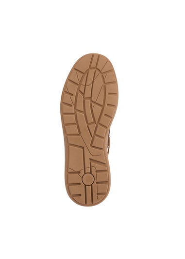 Cotton Traders Chocolate Lace Up Boat Shoes