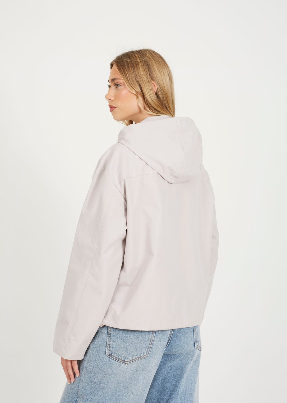 Brave Soul Stone Short Coated Jacket