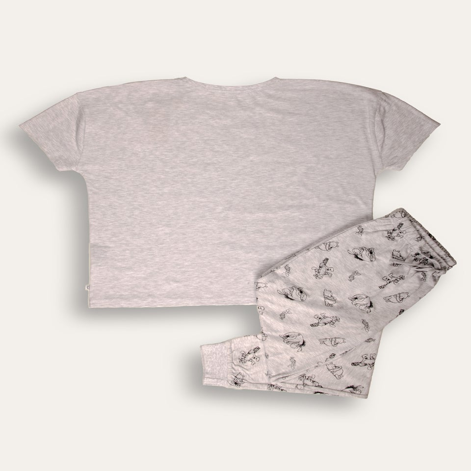 Winnie The Pooh Grey Pyjama Set