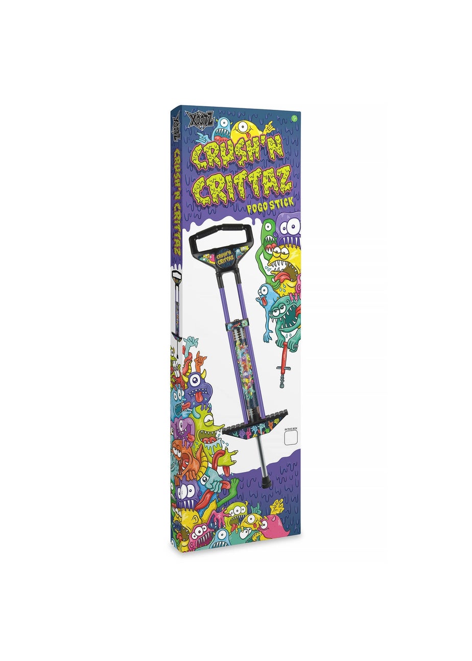 Toyrific Black Crush'N Crittaz Pogo Stick