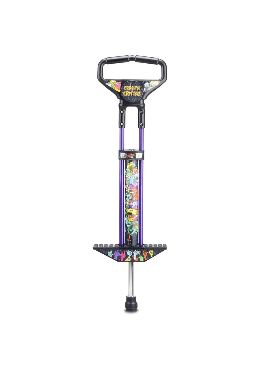 Toyrific Black Crush'N Crittaz Pogo Stick