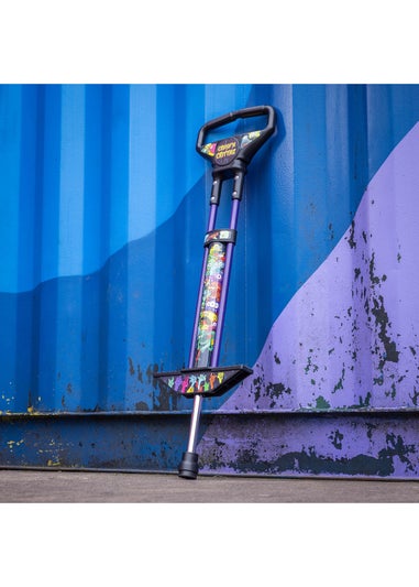 Toyrific Black Crush'N Crittaz Pogo Stick