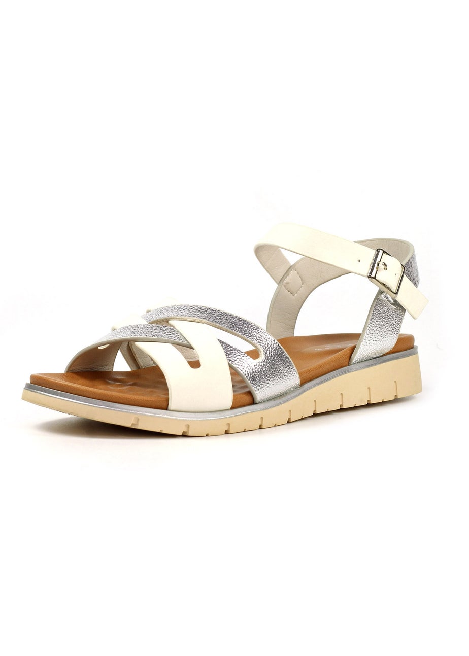 Lunar Silver Jane Sandal