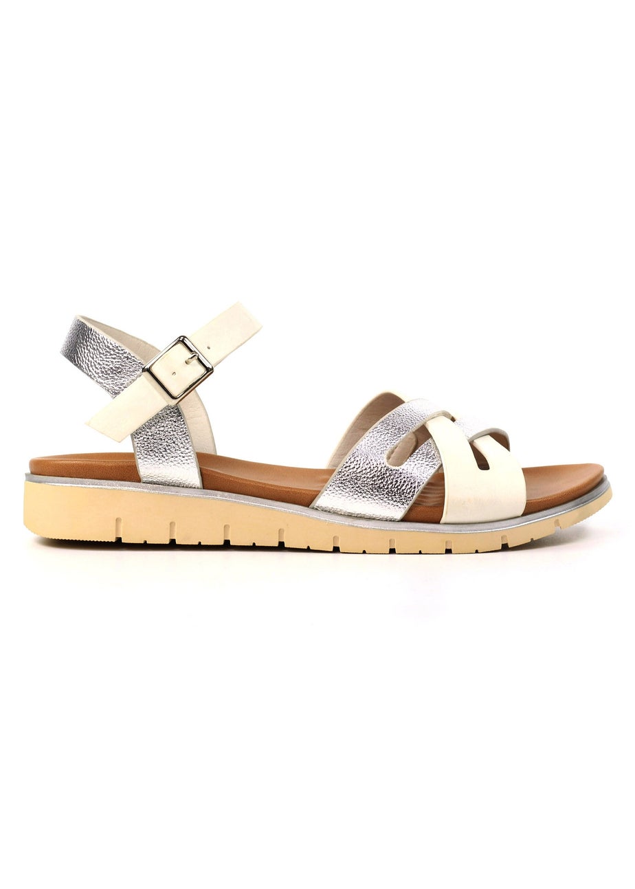 Lunar Silver Jane Sandal