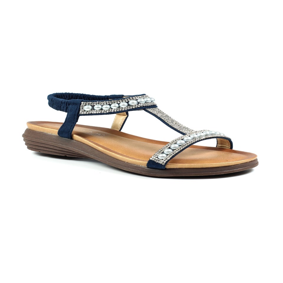 Lunar Blue Tancy Sandal