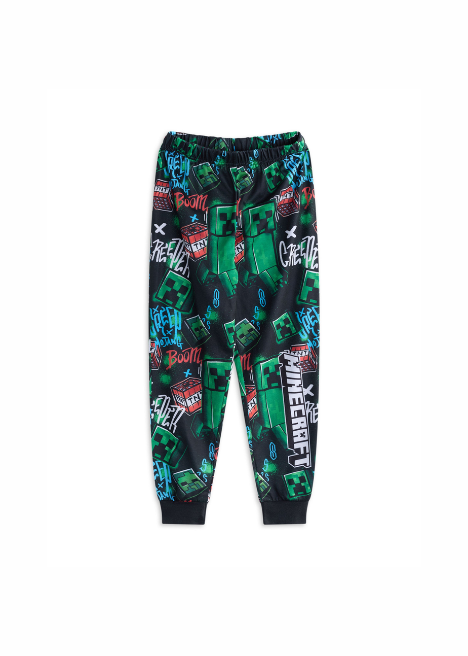 Vanilla Underground Minecraft Kids Multicoloured Creeper Pack of 2 Pyjama Set (5-14 Years)