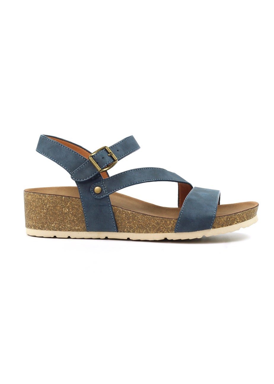 Lunar Blue Cluster Sandal