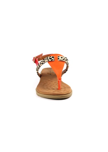 Lunar Orange Gina Sandal