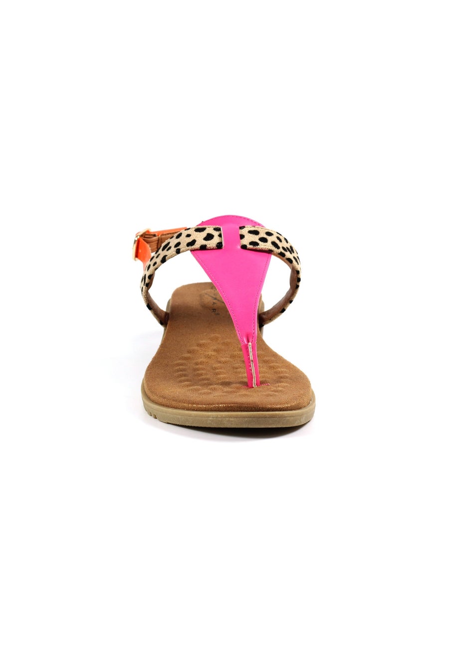 Lunar Fuschia Gina Sandal