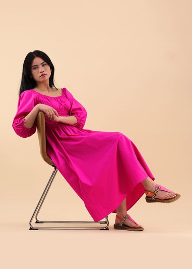 Lunar Fuschia Gina Sandal