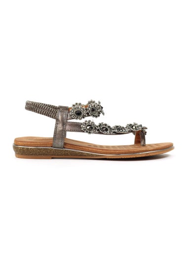 Lunar Pewter Charlotte II Sandal
