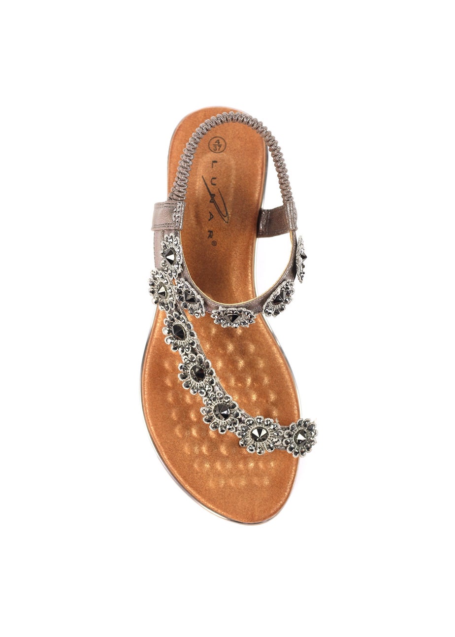Lunar Pewter Charlotte II Sandal
